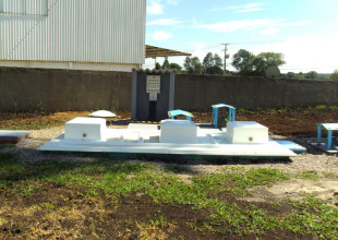 Tratamento compacto de Esgoto Hospitalar com reuso