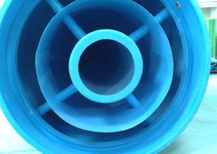 Decantador vista interna